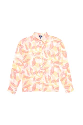 Γυναικείο floral πουκάμισο Air Leaf GANT